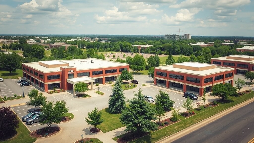 Blue Ash, OH commercial district served by the Cincinnati office