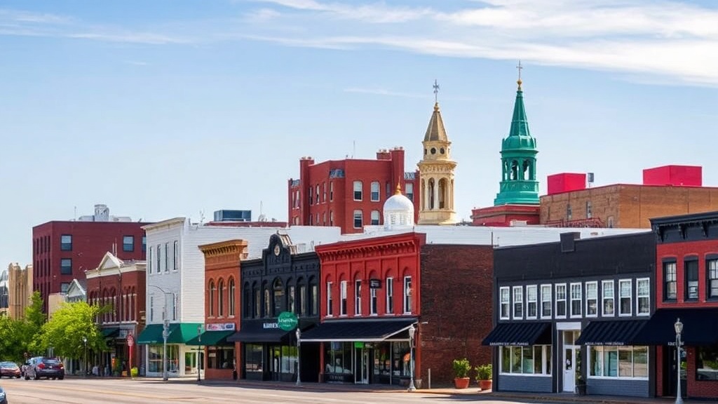 Commercial buildings in Canton, OH, where Green Clean Janitorial provides janitorial and commercial cleaning programs