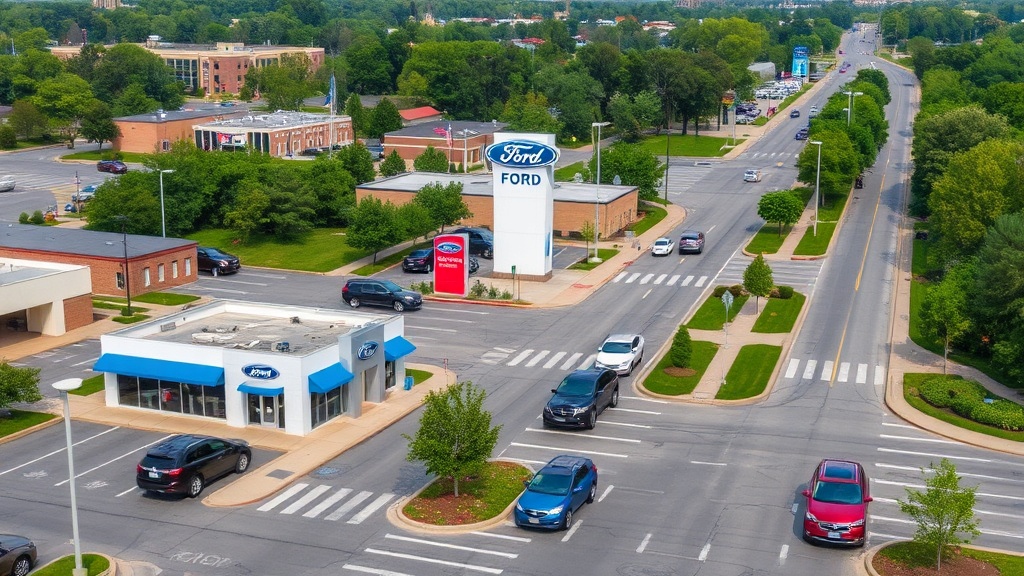 Commercial buildings in Dearborn, MI, where Green Clean Janitorial provides janitorial and commercial cleaning programs