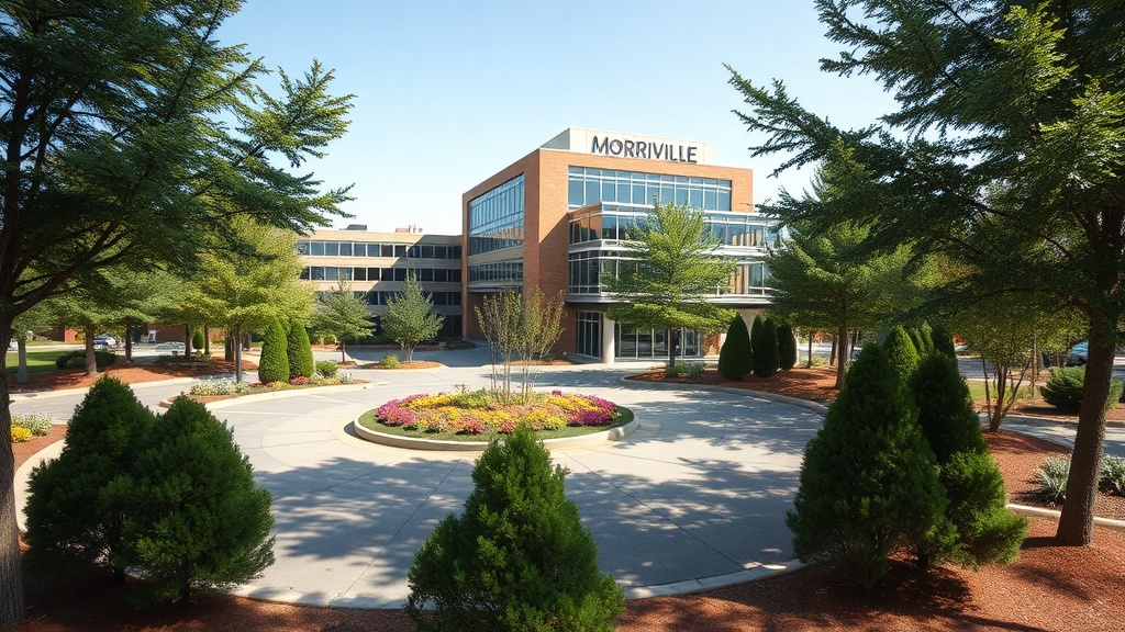 Morrisville, NC commercial district served by the Raleigh office