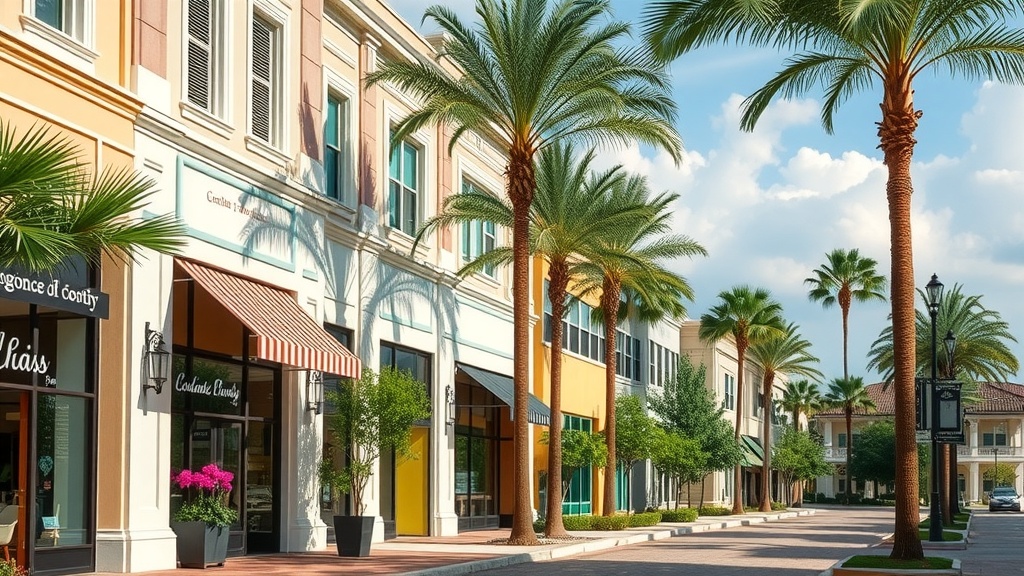 Winter Park, FL commercial district served by the Orlando office
